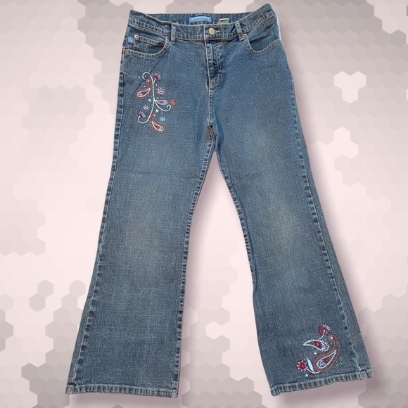 Canyon River Blues Other - Canyon River Blues Flare Jeans Embroidery Sz 12 1/2